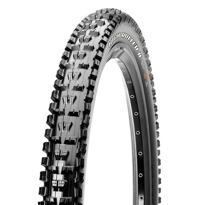 maxxis high roller ii folding tubeless ready dual exo 60tpi tire