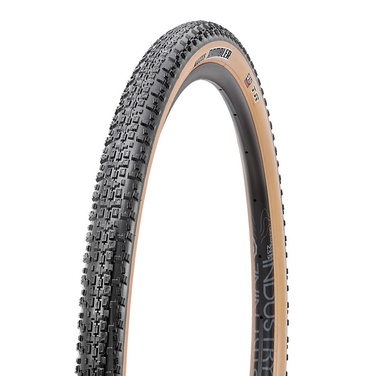 Gravel Tire, 700x45C, Folding, Tubeless Ready, Dual, EXO, 60TPI, Tanwall