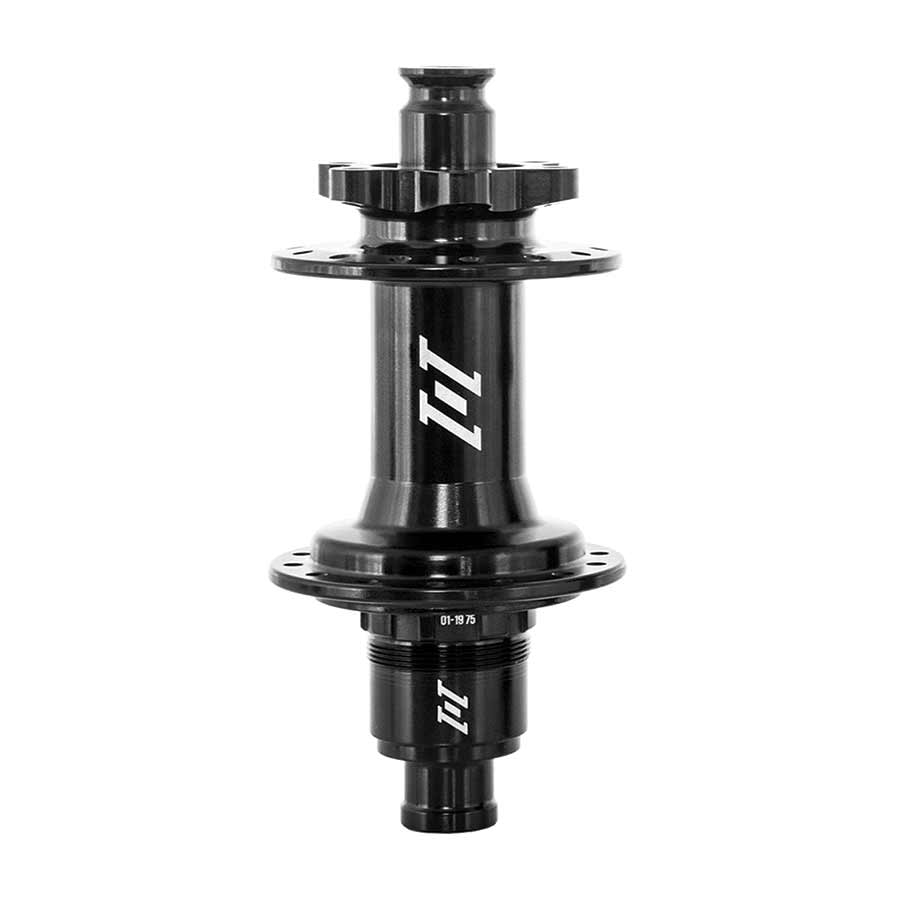 32H, 12mm TA, 148mm, Shimano Road 10/ MTB 11, Black