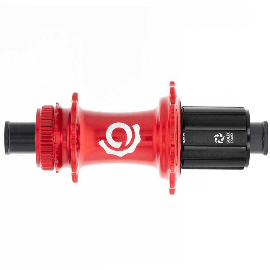 28H, 12mm TA, 142mm, Shimano HG 11, Red