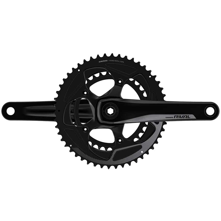 sram rival 22 crankset 11-speed 110 bcd gxp spindle interface