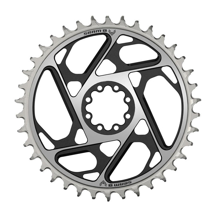 3mm Offset, Chainring, Teeth: 38, Speed: 12, BCD: Direct Mount, Aluminum, Black