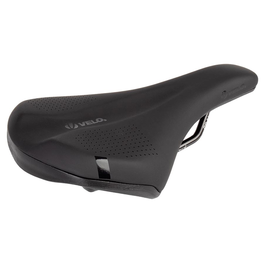 Velo, Atmos E, Saddle, 251 x 143mm, Black