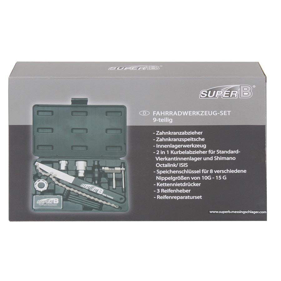 Super-B TB-880055 8 piece tool kit