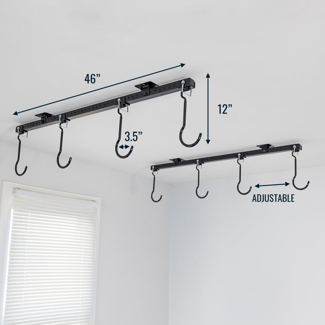 StoreYourBoard G-Bike Ceiling | Adjustable Ceiling Storage System | Holds up to 8 Bikes