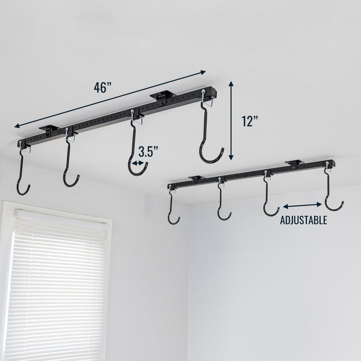 StoreYourBoard G-Bike Ceiling | Adjustable Ceiling Storage System | Holds up to 8 Bikes