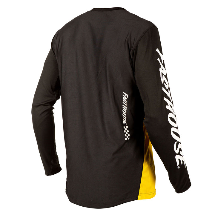 Fasthouse Alloy Kilo LS Jersey - Black/Yellow