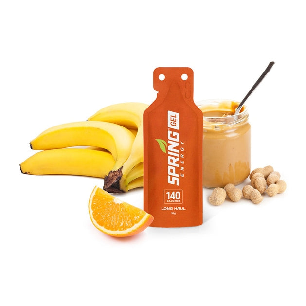 myspringenergy Peanut Butter And Fruit Gel Any Distance Fuel 140 Kcal - Long Haul