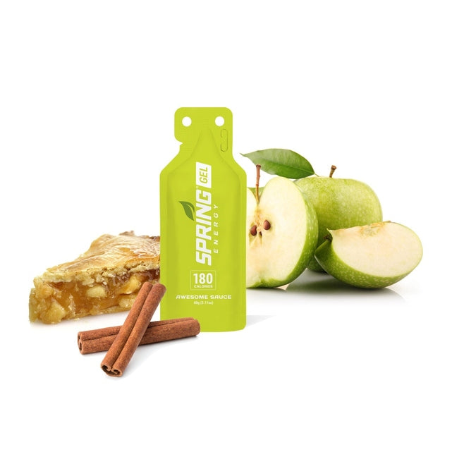 myspringenergy Cinnamon Apple Pie Gel Vegan 180 Kcal -Awesome Sauce