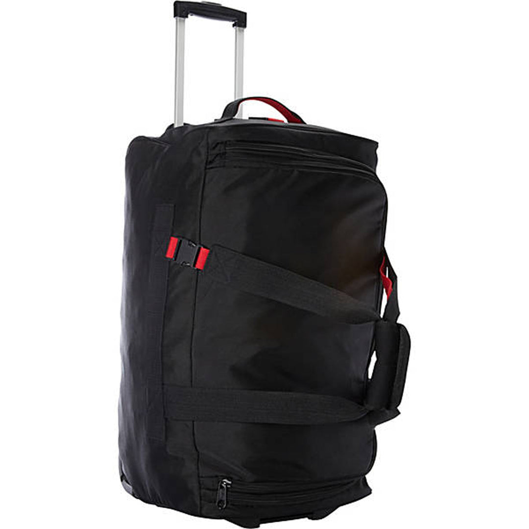 A. Saks EXPANDABLE 25" Ballistic Wheeled Duffel