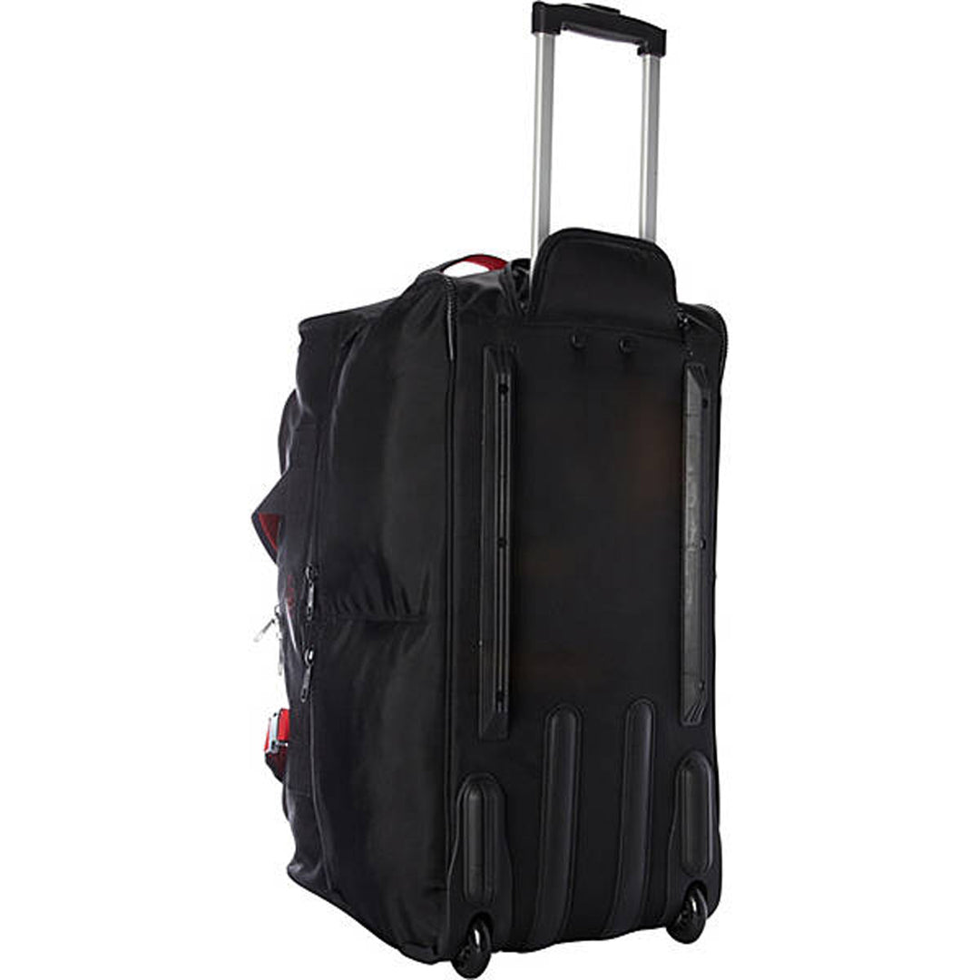 A. Saks EXPANDABLE 25" Ballistic Wheeled Duffel