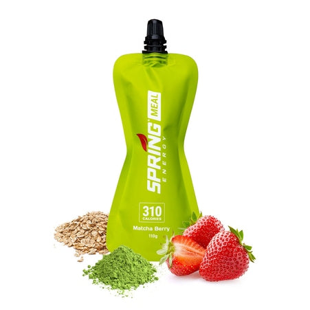 myspringenergy Matcha Berry Endurance Meal With Natural Caffeine Vegan 310 Kcal