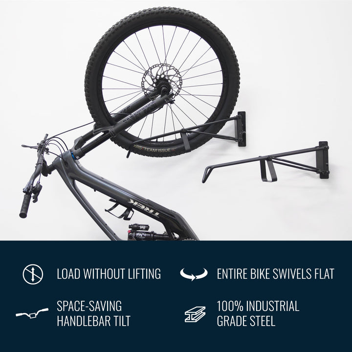 StoreYourBoard SwivelStow No-Lift Mountain Bike Rack