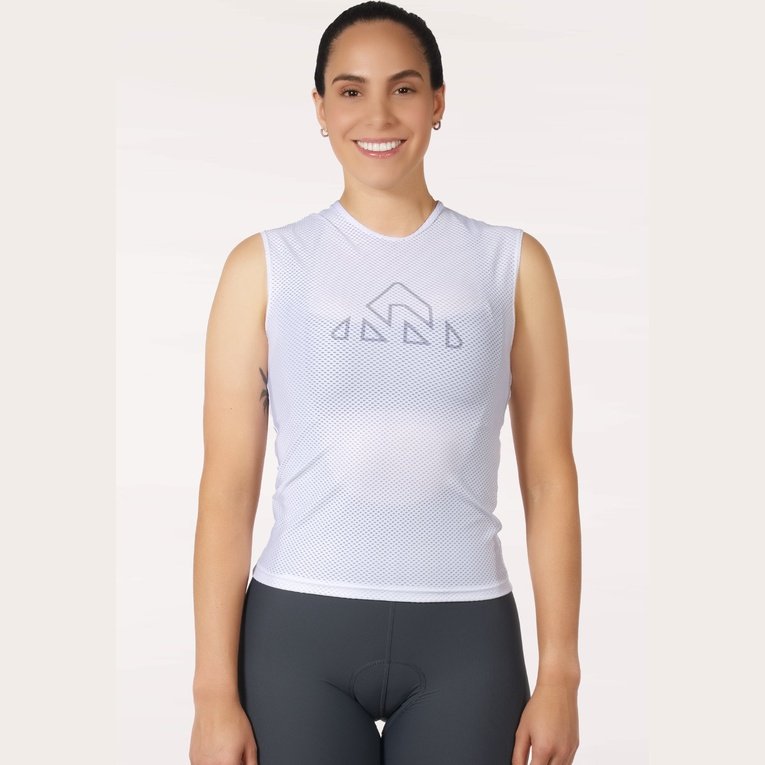 Onnor Sport Women's White Pro Cycling Base Layer